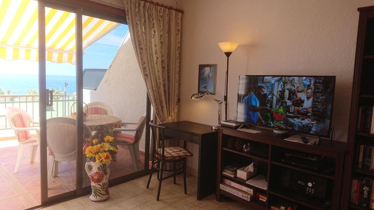 Apartment Mit Sonnenterrasse Und Panorama - Meerblick, 5 Min. Von Hafen + Strand Acantilado de los Gigantes Esterno foto