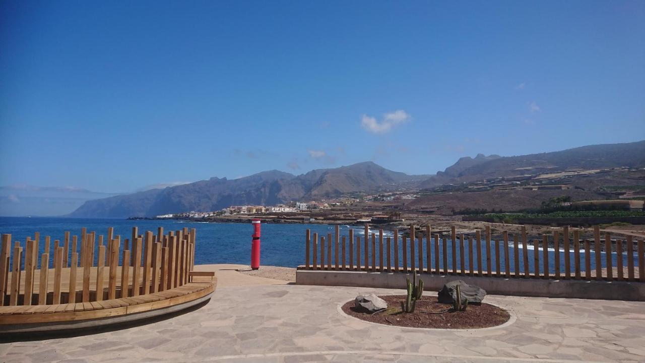 Apartment Mit Sonnenterrasse Und Panorama - Meerblick, 5 Min. Von Hafen + Strand Acantilado de los Gigantes Esterno foto